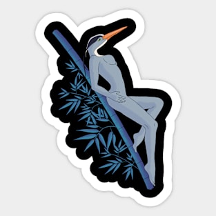 heron Sticker